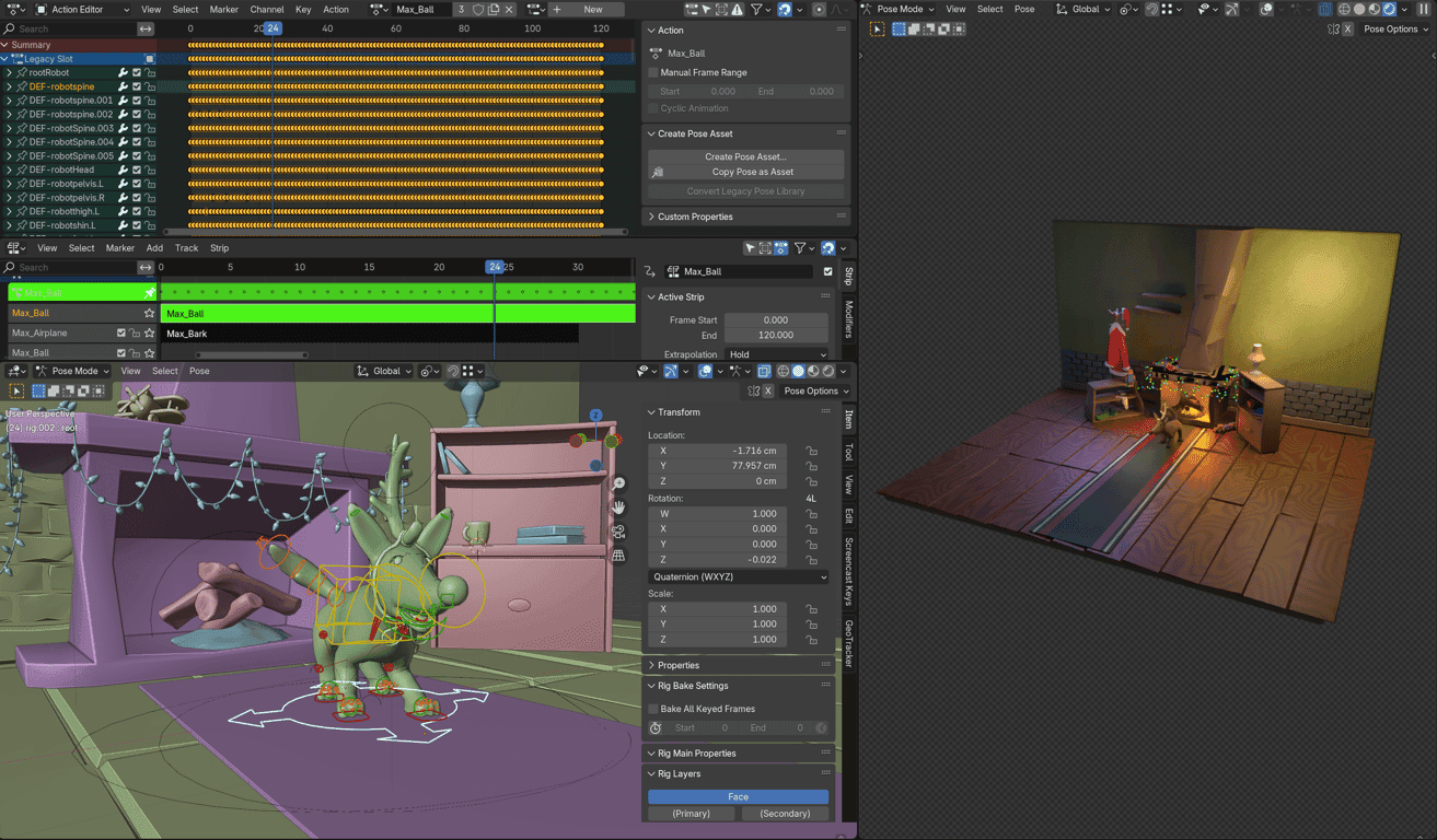 Blender Scene