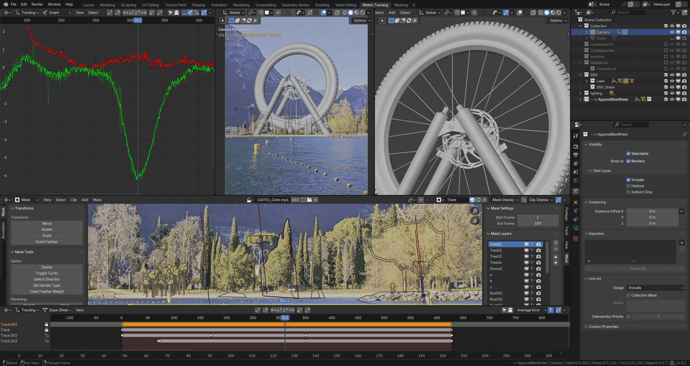 Bike Festival Camera Tracking